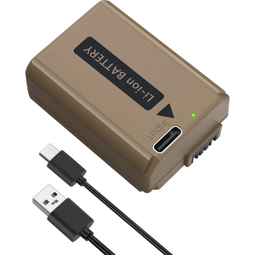 Neewer NP-FW50 Battery with USB-C Power Port
