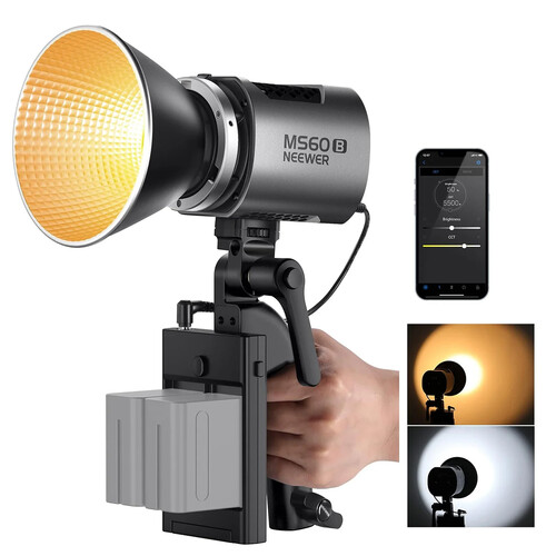 Neewer MS60B Bi-Color LED Monolight