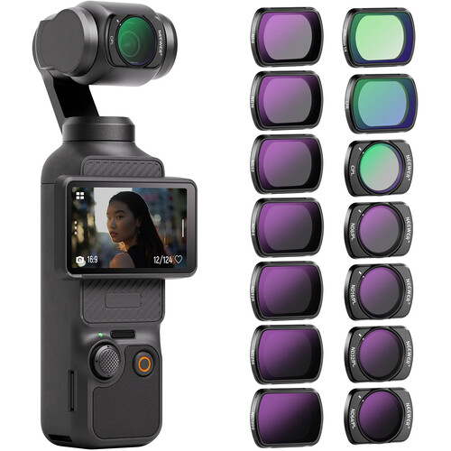 Neewer Magnetic Effects ND and CPL Filter Set for DJI Osmo Pocket 3 (14-Pack)