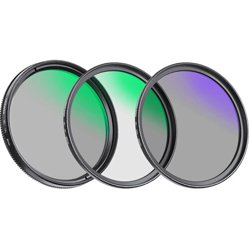 Neewer NW Series A UV & CPL & ND4 Lens Filter Kit (52mm)