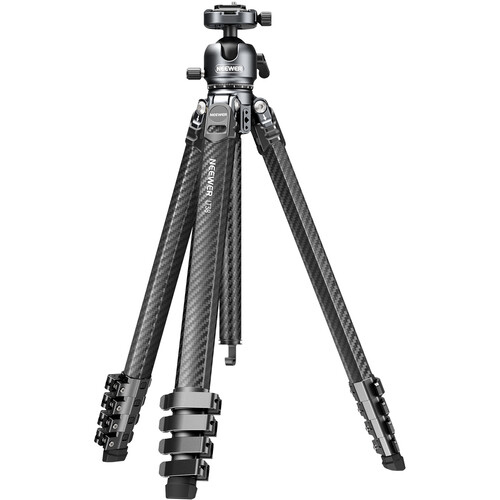 Neewer LT38 Carbon Fiber LITETRIP Travel Tripod with Panoramic Ball Head (61