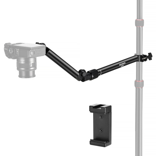 Neewer DS009 Overhead Camera Mount Arm with Phone Holder (22