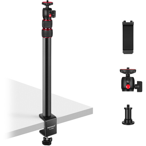 Neewer Metal Desk Mount Stand with Ball Head 1/4