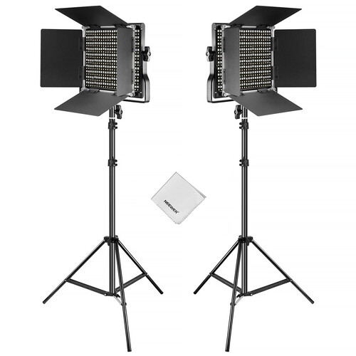 Neewer 660 PRO II Bi-Color LED Video Panel (2-Light Kit)