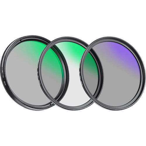 Neewer NW Series A UV & CPL & ND4 Lens Filter Kit (82mm)
