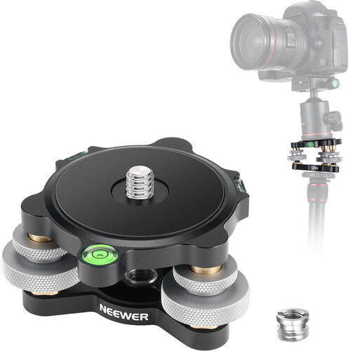 Neewer LP65 Camera Tripod Head Leveling Base