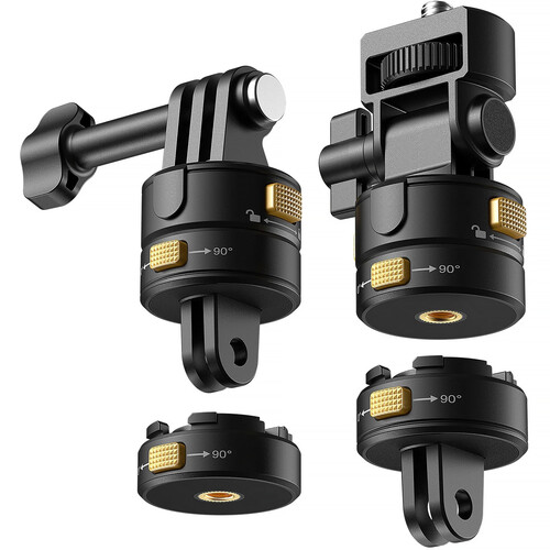 Neewer GP-23 6-in-1 Magnetic Action Camera Mount Kit