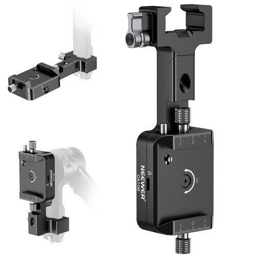 Neewer CA108 Vertical Camera Mount for DJI RS 4 RS 3 RS 3 Pro & RS 2