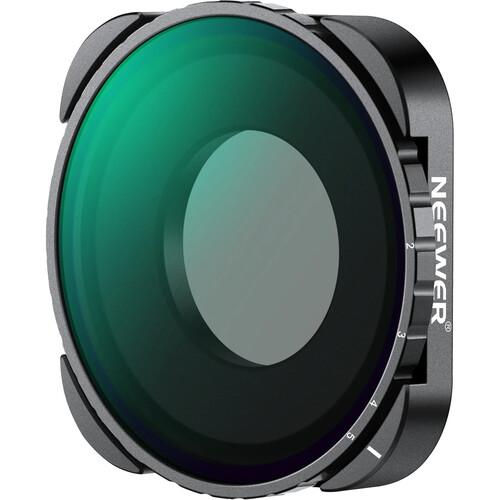 Neewer Variable ND Filter for Select GoPro HERO Cameras (VND4-VND32)