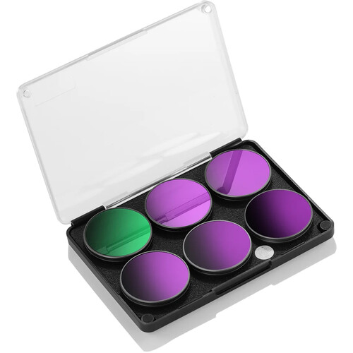 Neewer ND Lens Filter Kit with CPL for Select DJI Osmo Action 3/4/5 Pro (6-Pack)