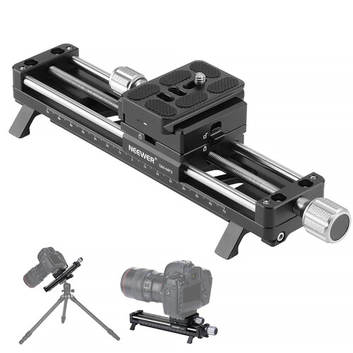 Neewer GM-MP2 140mm Macro Focusing Rail Slider