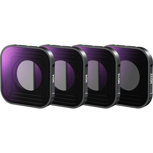 Neewer FL-GP9 Filter Set for GoPro HERO13/12/11/10/9 Black (ND4 ND8 ND16 ND32)