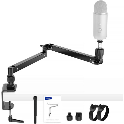 Neewer MST002 Low-Profile Microphone-Arm Desk Mount