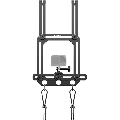 Neewer PA036B Metal Fence Mount for Action Cameras/Smartphones