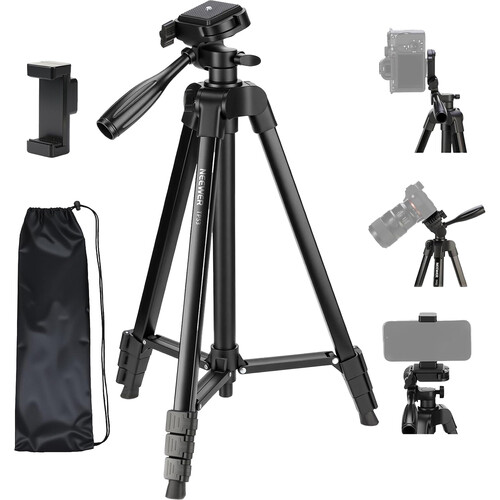 Neewer Entry Level Version TP53 Aluminum Travel Tripod (57.5