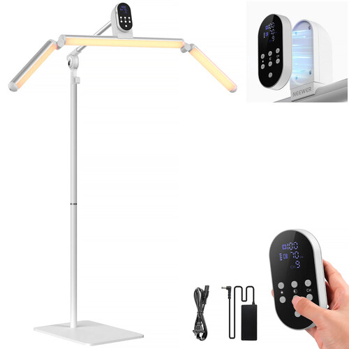 Neewer BH50B Bi-Color Esthetician LED Light (35