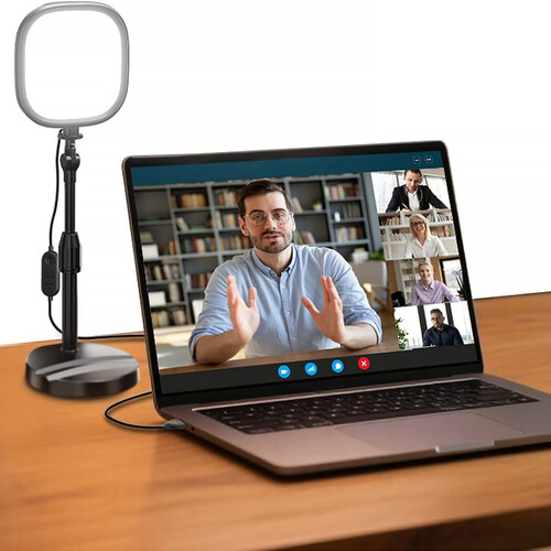 Neewer BASICS NL10 Bi-Color LED Video Light with Desktop Stand (5