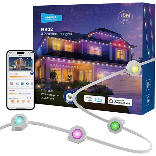 Neewer NR02 Permanent Outdoor LED Light (48')