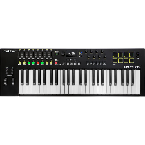 Nektar Technology Impact LX49 mk3 USB MIDI Controller Keyboard