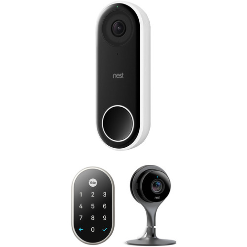Google Nest Hello Video Doorbell with Nest x Yale Lock