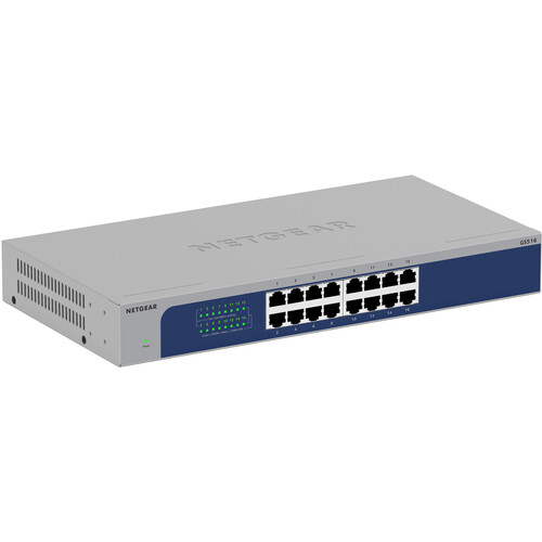 Netgear GS516 16-Port Gigabit Unmanaged Switch