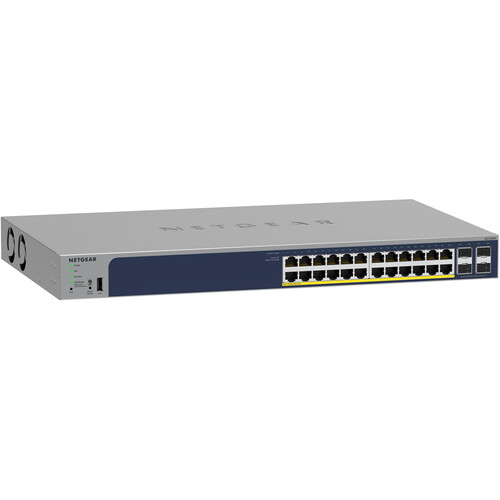 Netgear GS728TP 24-Port Gigabit PoE+ Compliant Managed Network Switch