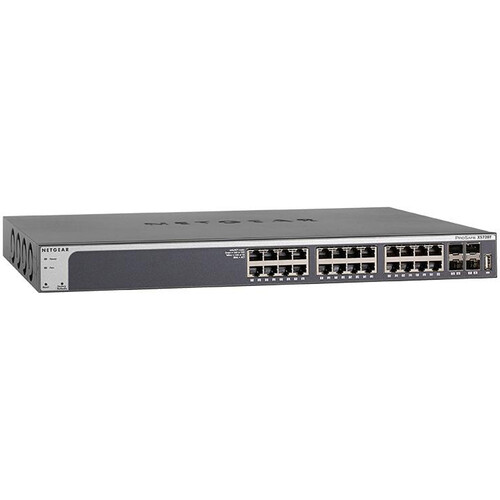 Netgear GS728TXPv3 24-Port Gigabit PoE+ Managed Network Switch