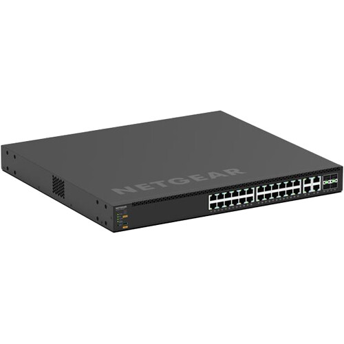 Netgear AV Line M4350-24M4X4V 24-Port 2.5G / 4-Port 10G PoE++ Compliant Managed Switch