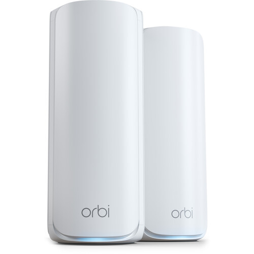 Netgear Orbi 770 BE11000 Wireless Tri-Band 2-Piece Mesh Wi-Fi System (White)