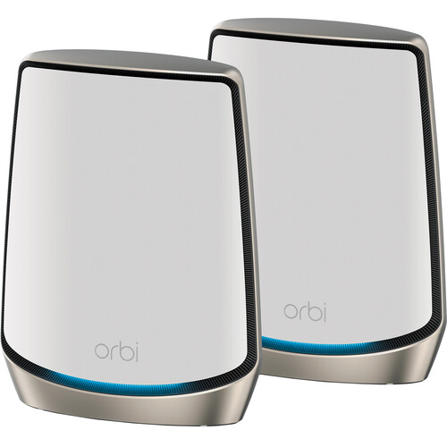 Netgear Orbi RBK862S AX6000 Wireless Tri-Band Gigabit 2-Piece Mesh Wi-Fi System