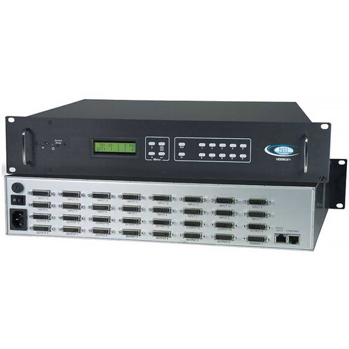 Network Technologies VEEMUX 16 x 16 DVI Video Matrix Switch