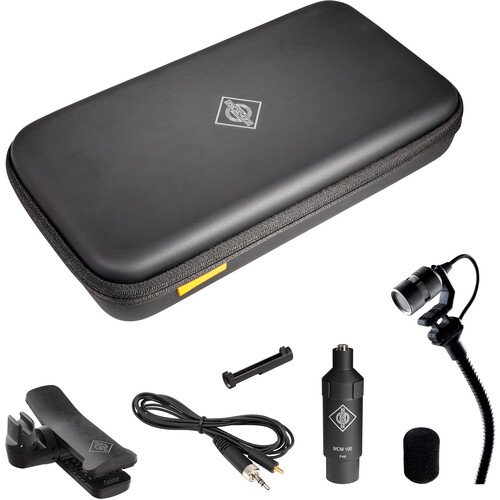 Neumann MCM 114 SET BRASS/SAX/UNI Cardioid Miniature Clip-On Microphone System
