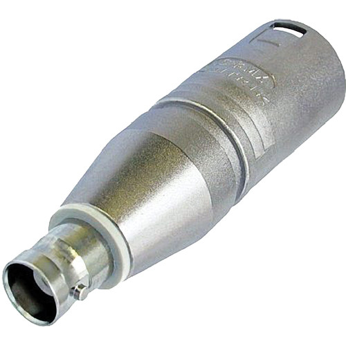 Neutrik 3-Pole XLR Male to BNC Female Ad