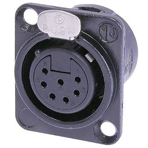 Neutrik NC7FD-L-B-1 7-Pole Female Receptacle