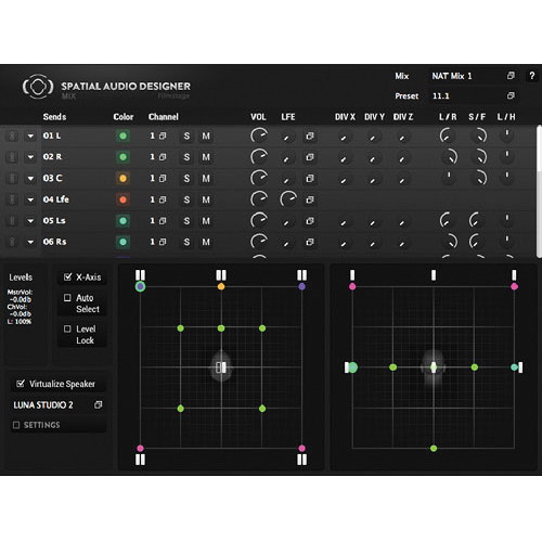 mixing 5.1 with headphones