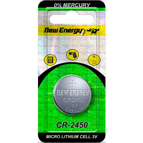 New Energy CR-2450 Lithium Coin Battery