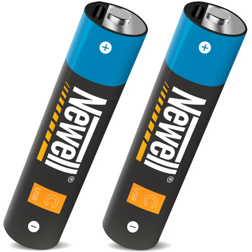 Newell AA USB-C 1550 mAh Rechargeable Battery (2-Pack)