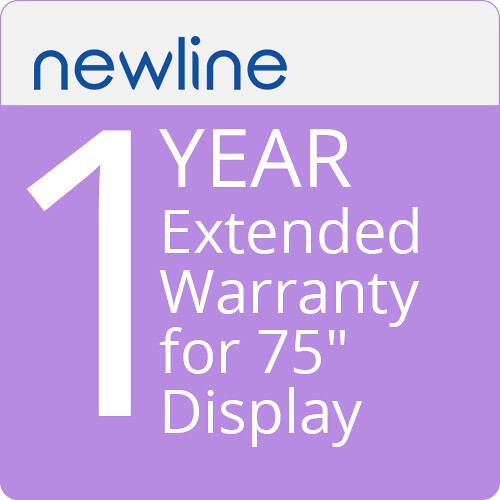 Newline 1-Year Extended Warranty for 75
