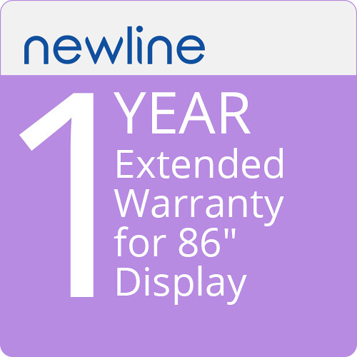 Newline 1-Year Extended Warranty for 86