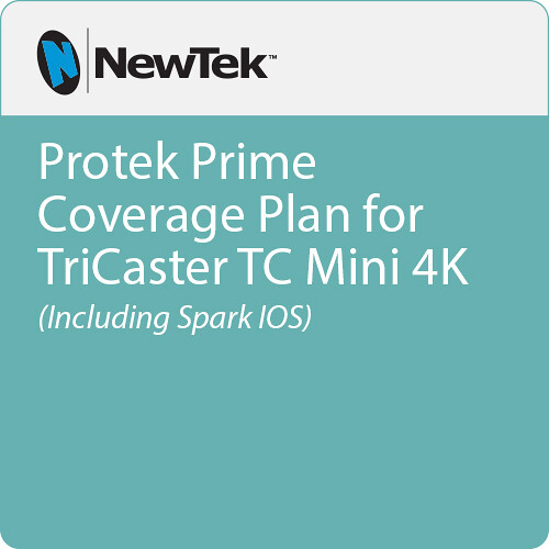 Vizrt Protek Prime Coverage Plan for TriCaster TC Mini 4K (Including Spark IOS)
