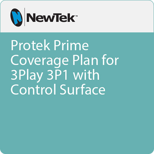 Vizrt Protek Prime Coverage Plan for 3Play 3P1 with Control Surface