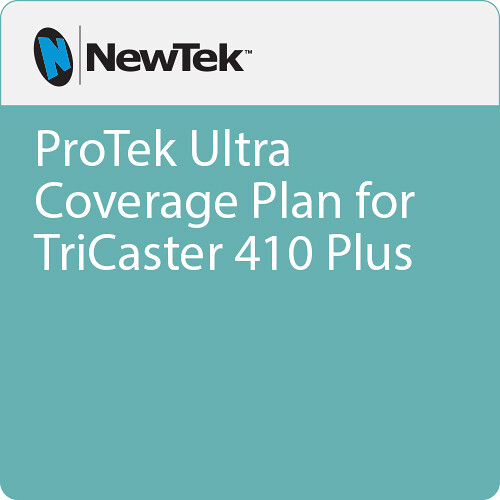 Vizrt Protek Ultra Coverage Plan for TriCaster 410 Plus