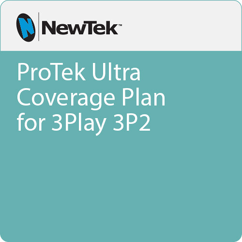 Vizrt Protek Ultra Coverage Plan for 3Play 3P2 2 RU with Control Surface