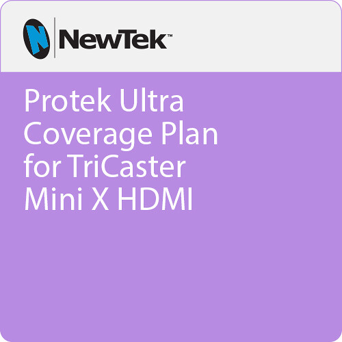 Vizrt ProTek 1-Year Ultra Coverage Plan for TriCaster Mini X HDMI