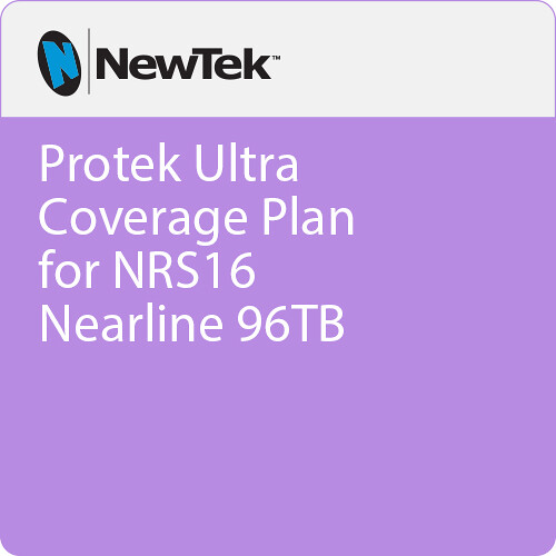 Vizrt ProTek 1-Year Ultra Coverage Plan for NRS16 Nearline 96TB Expansion Chassis with 2 x 10GbE