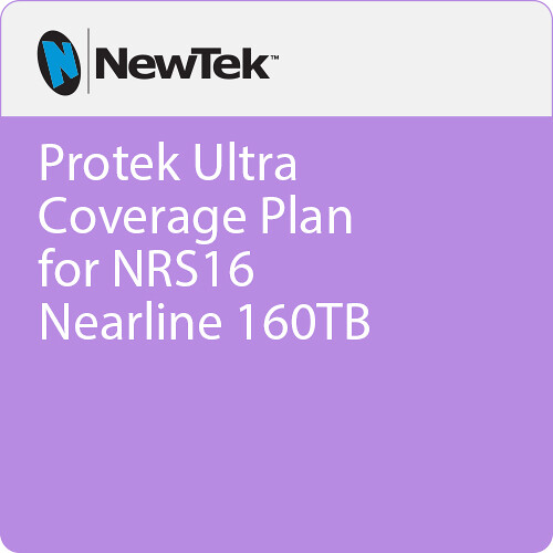 Vizrt ProTek 1-Year Ultra Coverage Plan for NRS16 Nearline 160TB Expansion Chassis with 2 x 10GbE