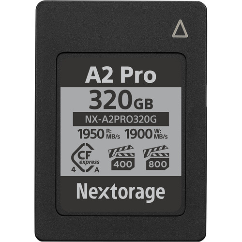 Nextorage 320GB NX-A2PRO CFexpress 4.0 Type A Memory Card