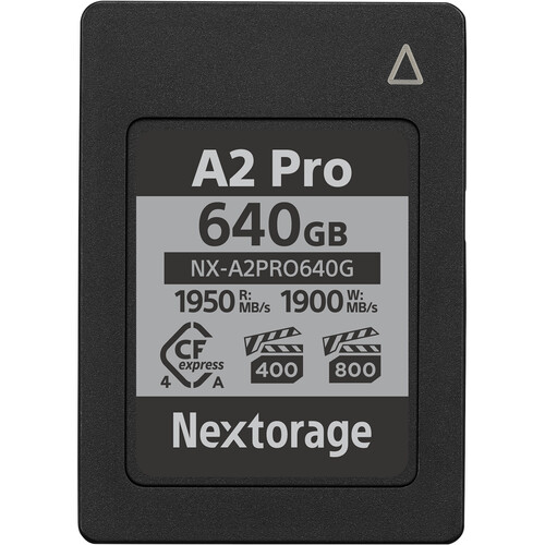 Nextorage 640GB NX-A2PRO CFexpress 4.0 Type A Memory Card