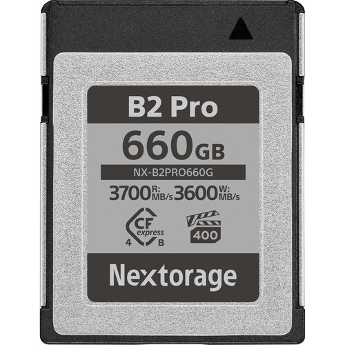 Nextorage 660GB NX-B2PRO CFexpress 4.0 Type B Memory Card