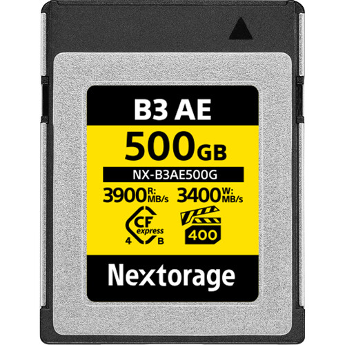 Nextorage 500GB NX-B3AE CFexpress 4.0 Type B Memory Card